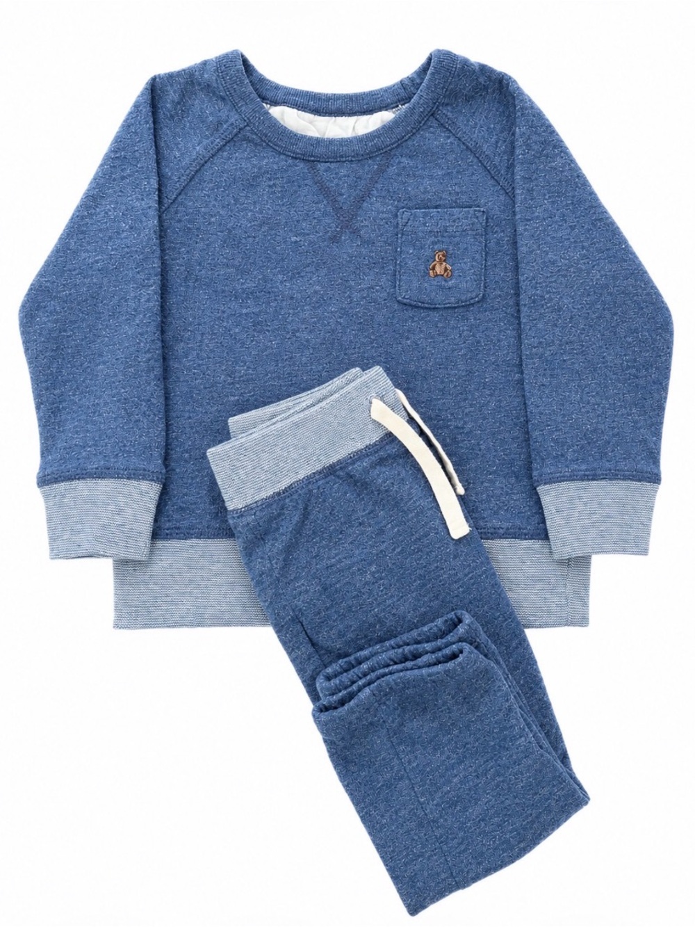 GAP Blue Two-Piece Sweatshirt & Jogger Set